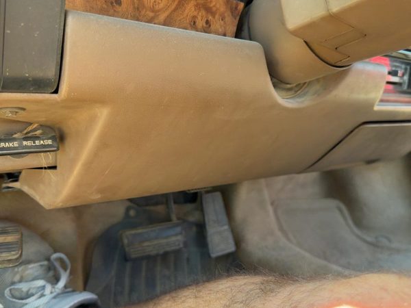 1982-1996 Buick Century Lower Dash Under Column Knee Bolster Trim Panel Oem Tan — photo 6