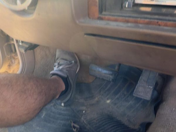 1982-1996 Buick Century Lower Dash Under Column Knee Bolster Trim Panel Oem Tan — photo 8