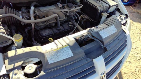 2005-2007 Dodge Caravan Top Plastic Cover Above Radiator Support Sight Shield — photo 3