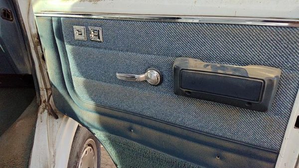 1992-1996 Gmc Van 3500 Passenger Right Front Door Trim Panel With Switches Blue — photo 4
