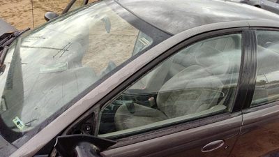 1996-1999 Saturn Sl2 Driver Left Rear Moulding On A Pillar Oem Gray