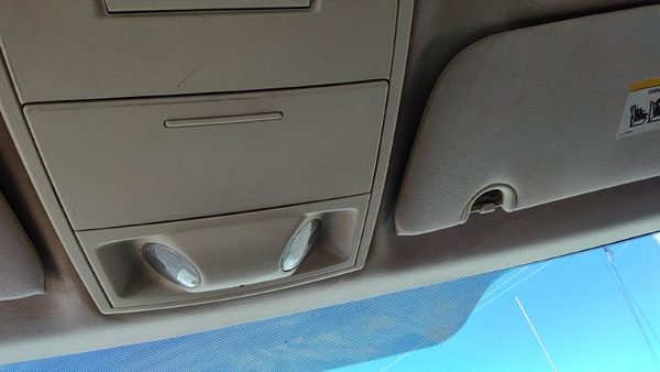 08-10 Grand Caravan Center Overhead Console Dome Light Map Lamp Cubby Gray Ds — photo 3