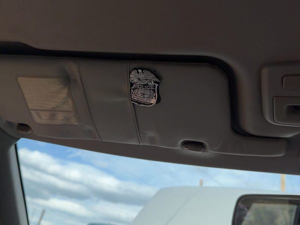 1990-1994 Subaru Legacy Driver Left Sun Visor Oem Gray — photo 1