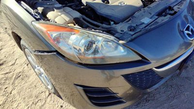 2010 2011 2012 2013 Mazda 3 Passenger Right Head Light Oem Front Lamp