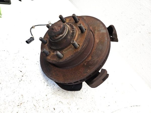 93-96 Gmc Van 3500 Driver Left Front Spindle Steering Knuckle With Wheel Hub Oem — photo 2