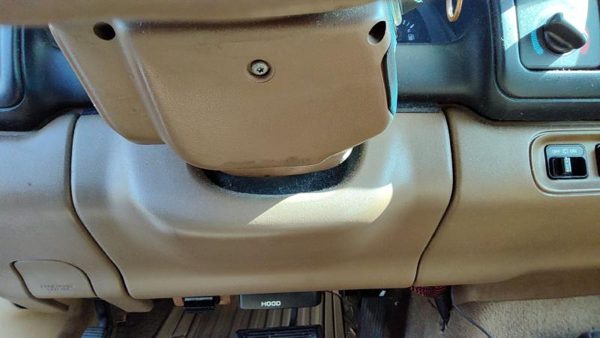 2000 Dodge Durango Lower Dash Under Column Knee Bolster Trim Panel Oem Tan — photo 1