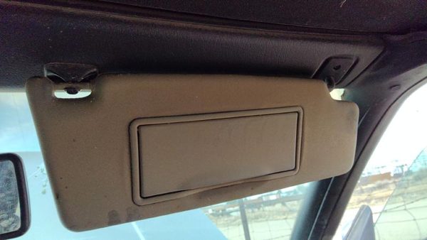 2000-2011 Vw Cabrio Convertible Passenger Right Sun Visor Oem Black — photo 4