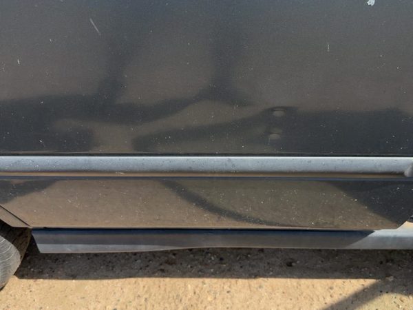 96-00 Civic Passenger Right Rear Moulding From Door Back Trim Strip Blue B-73M — photo 2