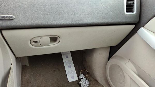 2005-2009 Chevy Equinox Glove Box Assembly Complete Door With Latch Oem Gray 142 — photo 1