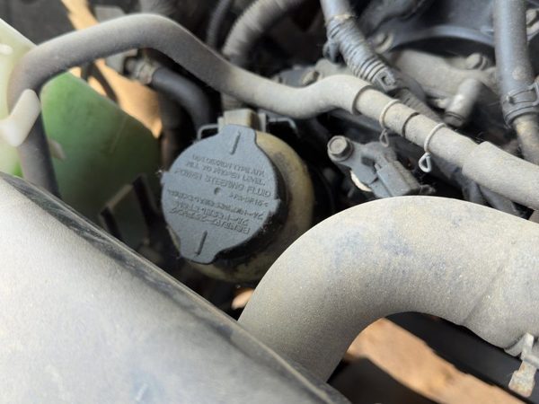 2003-2008 Infinity Fx45 Power Steering Fluid Remote Reservoir Tank Oem 4.5L — photo 2