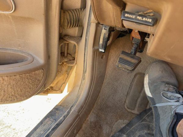 1989-1996 Buick Century Driver Left Lower Kick Trim Panel Oem Tan — photo 4