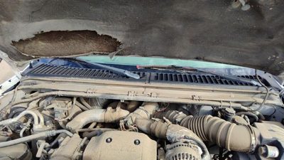 1999-2007 Ford F250 Super Duty Windshield Wiper Cowl Vent Trim Panel Oem Cover