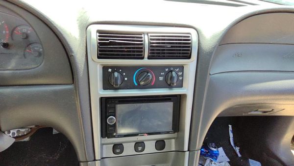 2001-2004 Ford Mustang Trim Bezel Around Radio Surround Dash Panel Oem Black 9W — photo 2