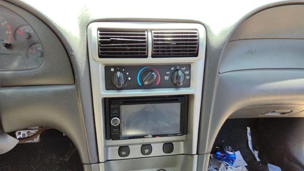 2001-2004 Ford Mustang Trim Bezel Around Radio Surround Dash Panel Oem Black 9W — photo 3
