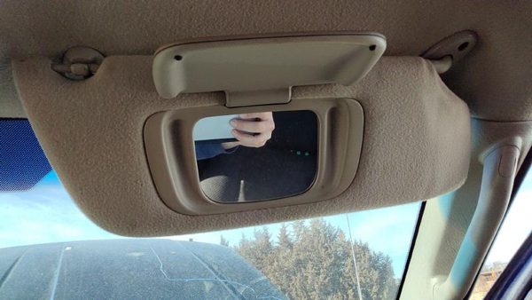 2002-2004 Jeep Grand Cherokee Passenger Right Sun Visor Oem Gray Dv 5Hg82tl2ac — photo 7