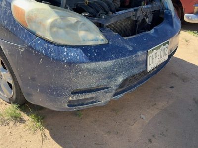 2003-2008 Toyota Matrix Xr Front Bumper Cover Assembly Oem Indigo Ink Pearl