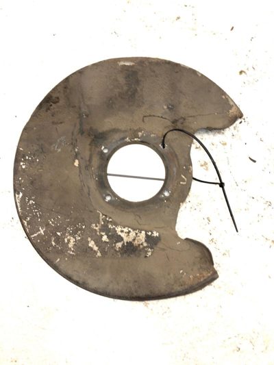 1970-1973 Nissan Datsun 240Z Driver Left Front Brake Dust Shield Backing Plate