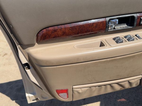 2000-2002 Lincoln Ls Driver Left Front Door Trim Panel With Master Switch Tan 4H — photo 2