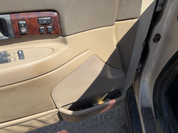 2000-2002 Lincoln Ls Driver Left Front Door Trim Panel With Master Switch Tan 4H — photo 3