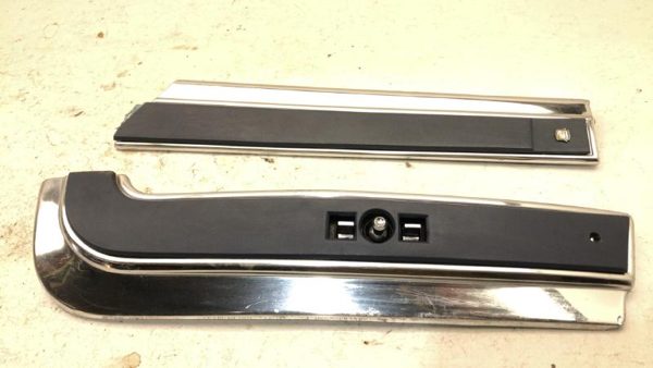 1980-1984 Cadillac Deville Passenger Right Seat Trim With Switch Oem Chrome — photo 4