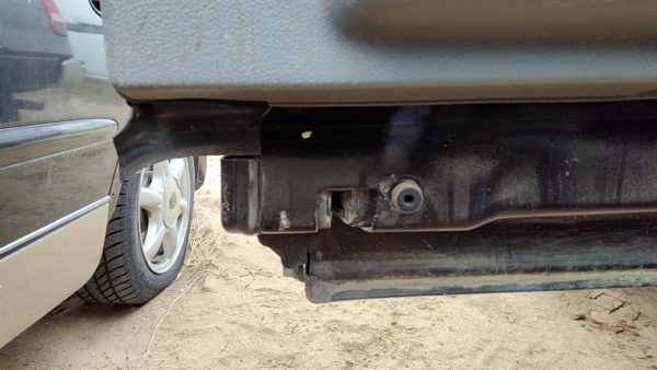 2004-2007 Ford F150 Passenger Right Rear Door Latch With Rods/Cables Oem Back — photo 3