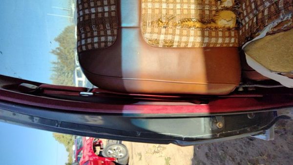 1987-1991 Ford F150 Passenger Right Front Seat Belt Retractor Oem Shoulder Red — photo 2