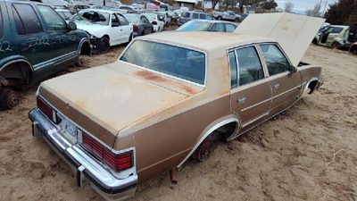 1981 Chevrolet Malibu Vehicle Unit Complt. 05/81 Tan Tan 3.8L RWD