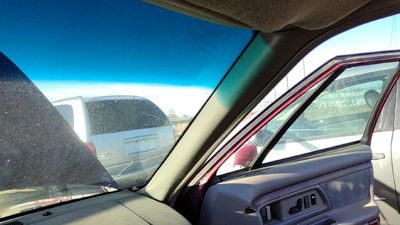 96-99 Olds 88 Passenger Right A Pillar Trim Windshield Post Panel Oem Gray