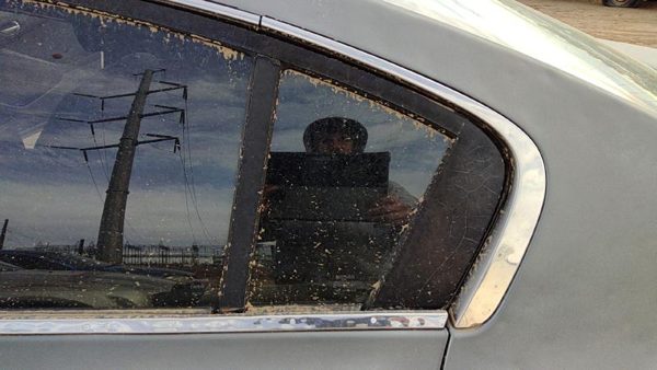 2007-2012 Nissan Altima Driver Left Rear Vent Window Back Door Glass With Frame — photo 2