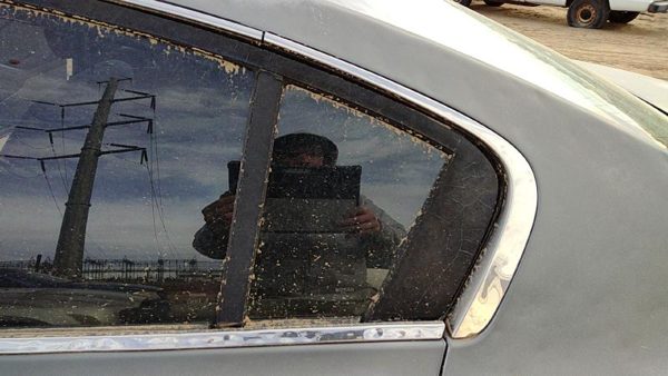 2007-2012 Nissan Altima Driver Left Rear Vent Window Back Door Glass With Frame — photo 1