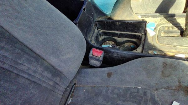 1998-1999 Honda Accord Passenger Right Front Seat Belt Buckle Receiver Oem Gray — photo 3