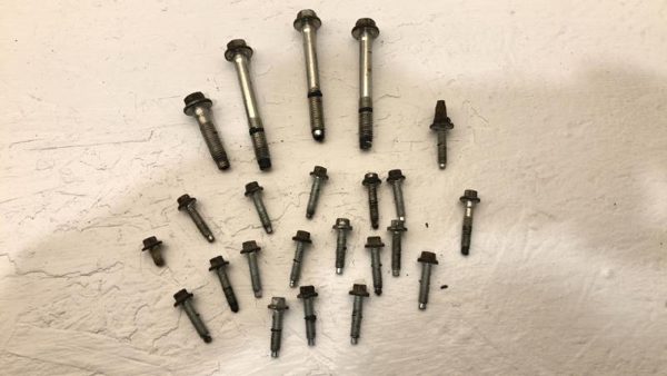 2006-2009 Ford Fusion Set Of Bolts For Timing Cover Oem Hardware Only 2.3L — photo 2
