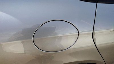 15-17 Chrysler 200 Fuel Tank Door With Hinge Gas Lid Filler Billet Silver Psc