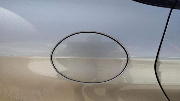 15-17 Chrysler 200 Fuel Tank Door With Hinge Gas Lid Filler Billet Silver Psc — photo 3