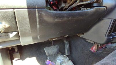 2004 05 Dodge Ram 1500 Lower Dash Under Column Knee Bolster Trim Panel Oem Black