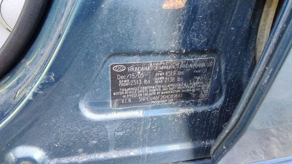 2006 Hyundai Sonata Upper Control Arm Front LH 544103K000 — photo 6