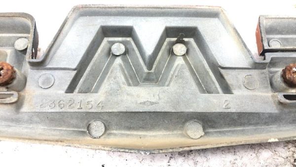 1958 Chevy Gmc 300 Full Size Fender Emblems Badges Pair Set Oem 2362154 — photo 9