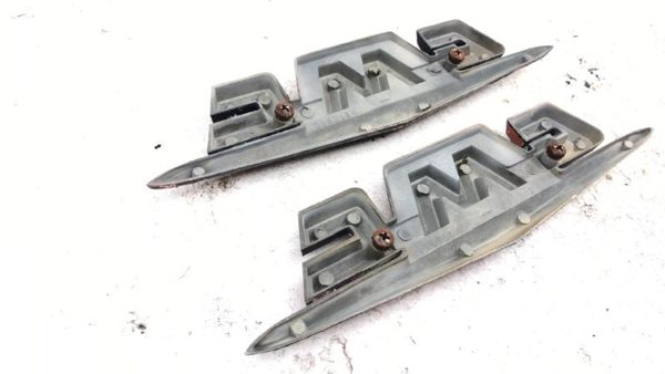 1958 Chevy Gmc 300 Full Size Fender Emblems Badges Pair Set Oem 2362154 — photo 11