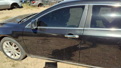 2011 Chevrolet Malibu Front Door LH 58U Black Granite