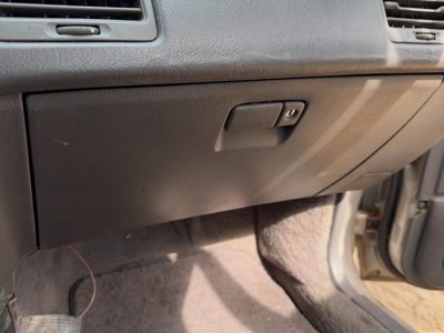1990-1991 Subaru Legacy Glove Box Assembly Complete Door With Latch Oem Gray