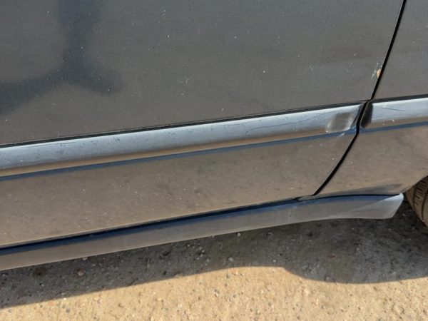 96-00 Civic Passenger Right Front Moulding From Door Oem Trim Strip Blue B-73M — photo 7
