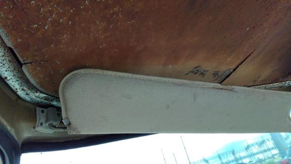 1967-1972 Ford F100 Driver Left Sun Visor Oem — photo 2