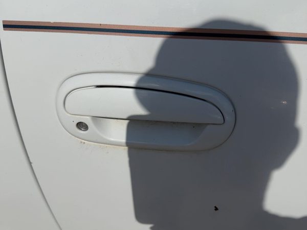 1997-2004 Ford F150 Passenger Right Front Outside Door Handle Oem White Yz — photo 2