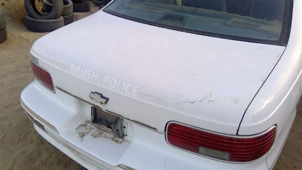 1991 1992 1993 1994 1995 1996 Chevy Caprice Trunk Deck Lid Oem White — photo 4