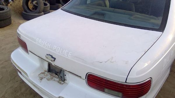 1991 1992 1993 1994 1995 1996 Chevy Caprice Trunk Deck Lid Oem White — photo 3