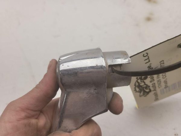 1964 Ctc10 Outside Door Handle LH Chevy Pickup Driver Left Chrome OEM Release — photo 3