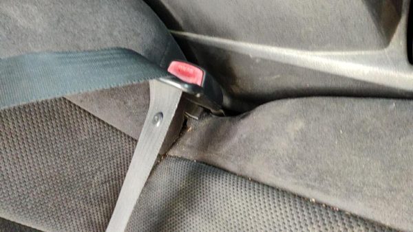 07-10 Nissan Altima Passenger Right Front Seat Belt Buckle Receiver Charcoal G — photo 4