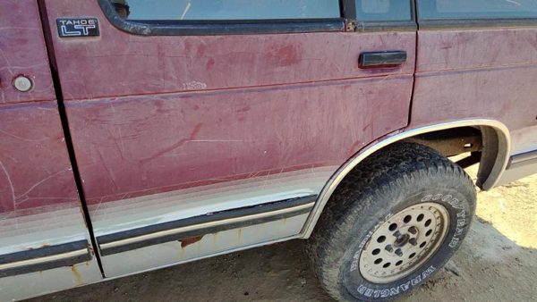 1993 Chevrolet S10 Blazer Rear Door LH Red — photo 6