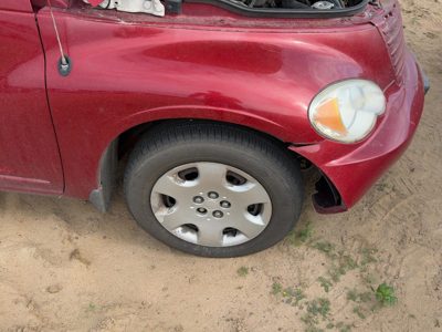 2006-2010 Chrysler Pt Cruiser Passenger Right Front Fender Oem Inferno Red Prh