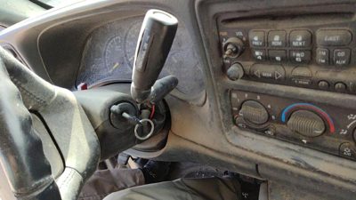 2001 Gmc Sierra 2500 Steering Column Assembly Oem 26094443